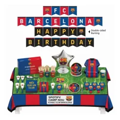 Pack Fiesta Cumpleaños FC Barcelona 75 piezas