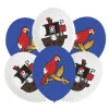 Pack 6 Globos Fiesta Pirata 27cm