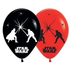 Pack 5 Globos Luz Led Star Wars