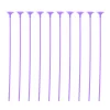 Pack 10 Palitos con Soporte para Globos Color Lila
