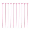 Pack 10 Palitos con Soporte para Globos Color Rosa