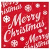 Pack 20 servilletas Merry Christmas
