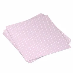 Pack 20 servilletas rosas con lunares