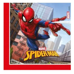 Pack 20 Servilletas Spiderman