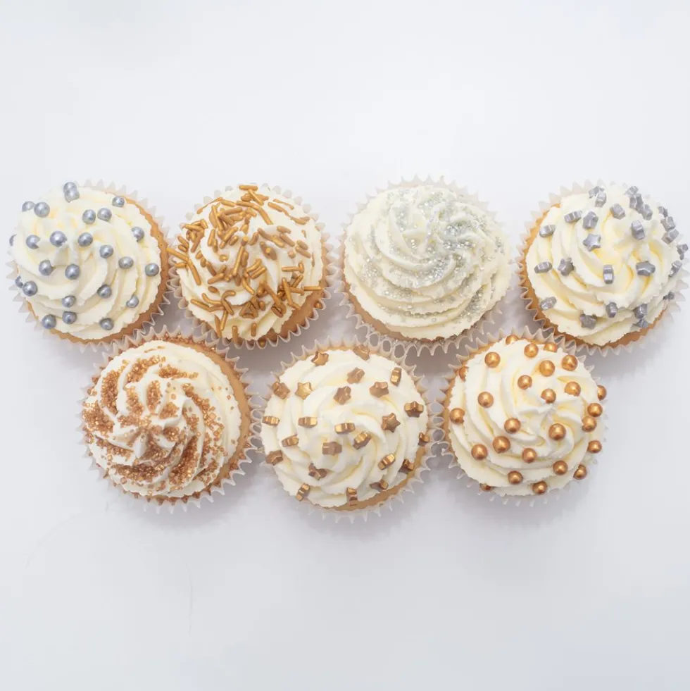 Pack 7 Sprinkles Surtidos Metálicos 42 g - PME