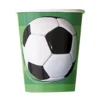 Pack 8 Vasos Fútbol 266ml