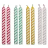 Pack 24 Velitas Multicolor en Espiral 6 cm