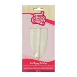 Palitos Cake Pops y Piruletas 15 cm - 50 ud - Funcakes
