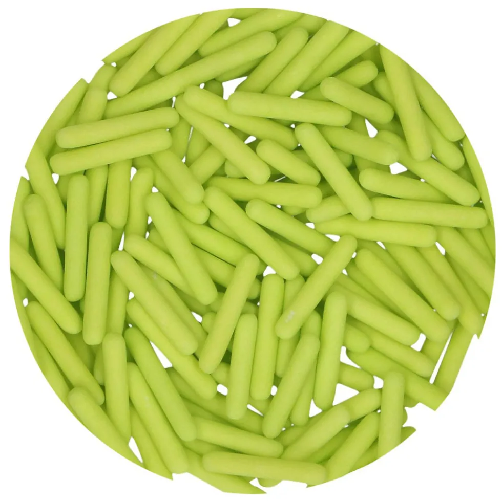 Palitos de Azúcar Verde Mate XL 70 gr
