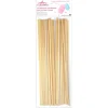 Palitos de Madera para Algodón de Azúcar 20 ud - Scrapcooking