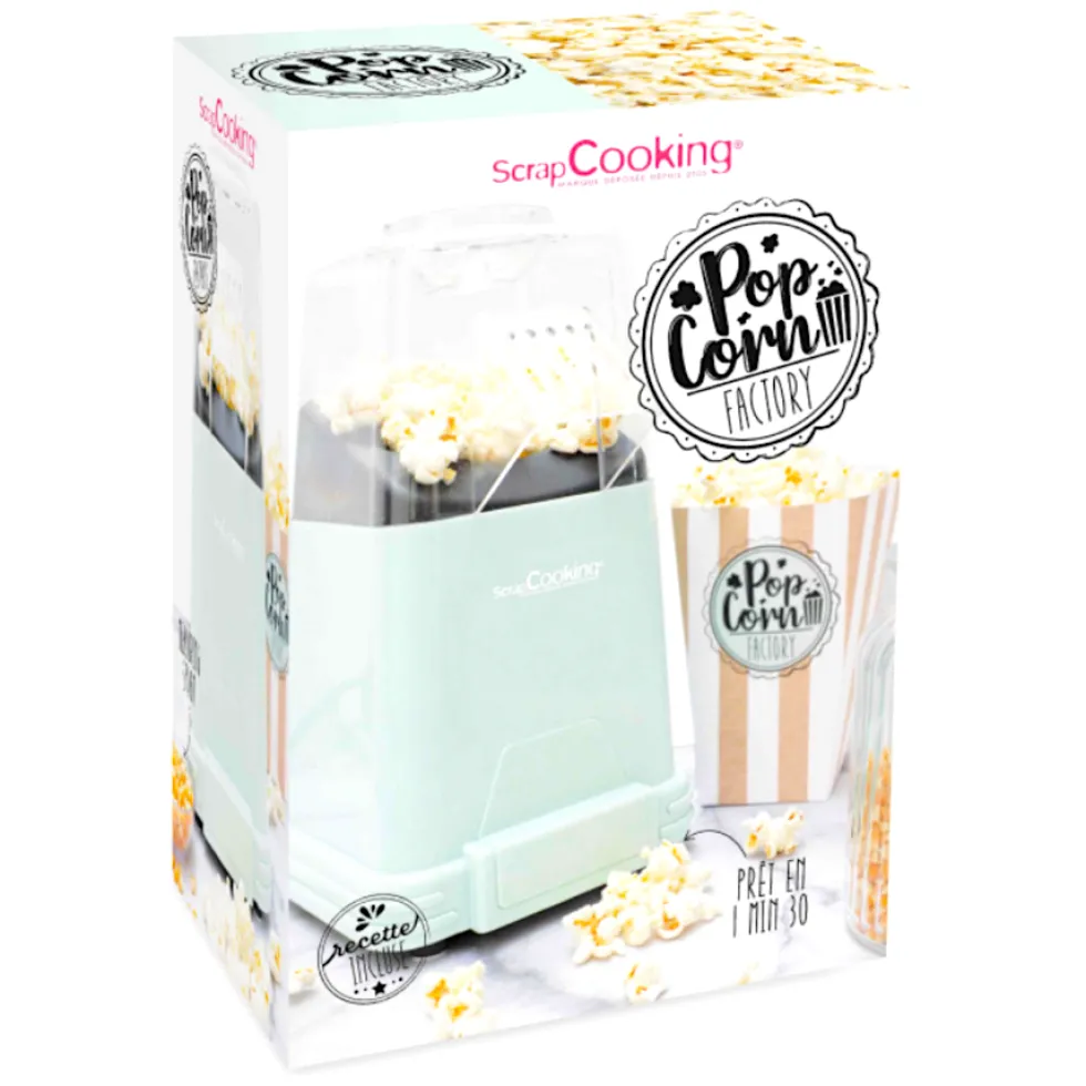 Palomitero Verde Agua - Scrapcooking