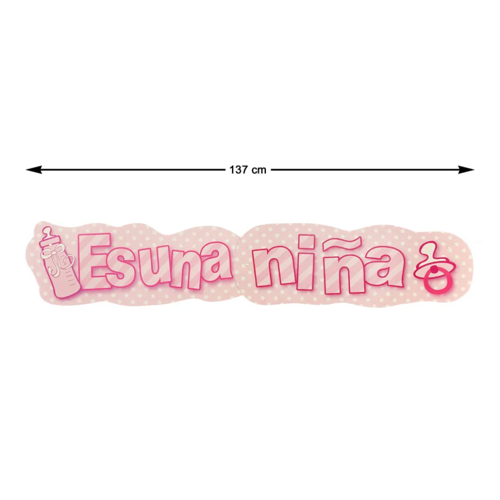 Pancarta Es Una Niña