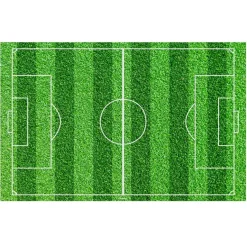 Papel Comestible Campo de Fútbol