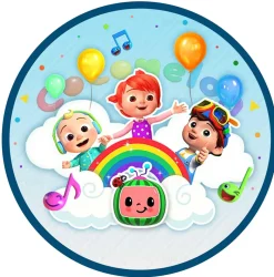 Papel Comestible 20 cm Cocomelon