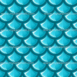 Papel Comestible Escamas Sirena A