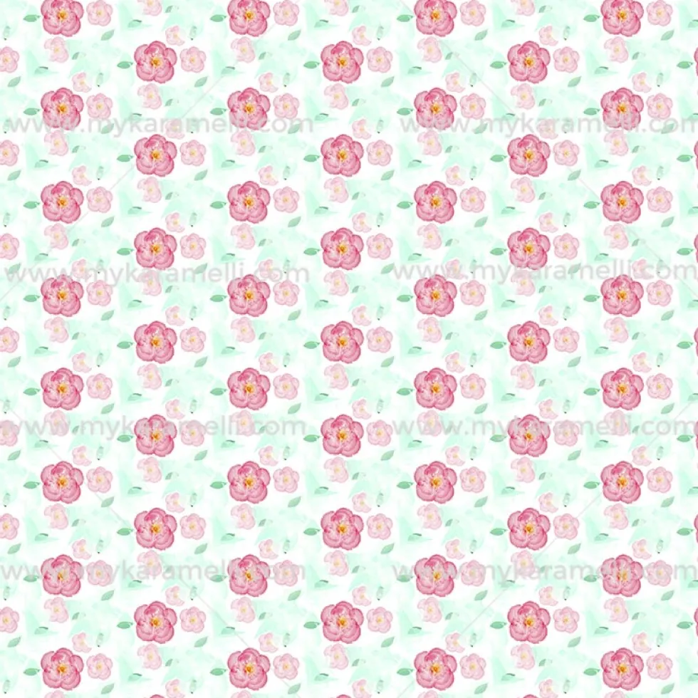 Papel Comestible Flores Modelo E
