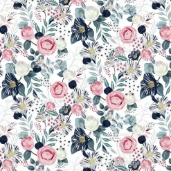 Papel Comestible Flores Modelo F