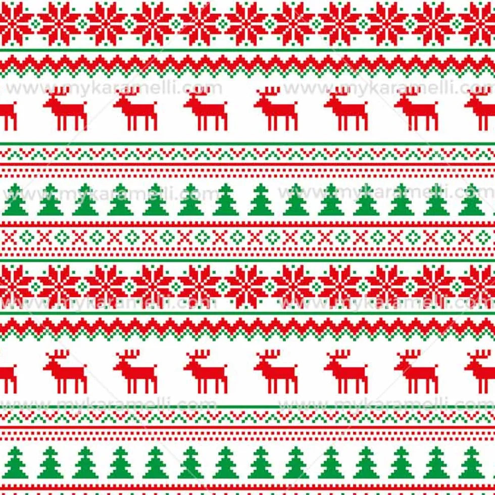 Papel Comestible Navidad Modelo B