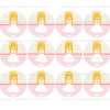 Papel de Azúcar Comunión Niña Modelo W 6 cm