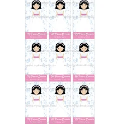 Papel de Azúcar Comunión Niña Modelo A Rectangular