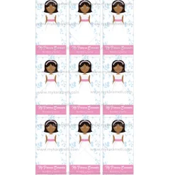 Papel de Azúcar Comunión Niña Modelo D Rectangular