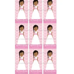 Papel de Azúcar Comunión Niña Modelo P Rectangular