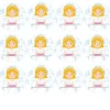 Papel de Azúcar Comunión Niña Modelo B 6 cm