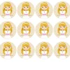 Papel de Azúcar Comunión Niña Modelo F 6 cm