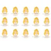 Papel de Azúcar Comunión Niña Modelo J 5 cm