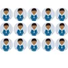 Papel de Azúcar Comunión Niño Modelo D 5 cm