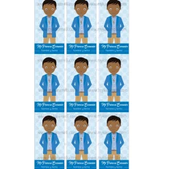 Papel de Azúcar Comunión Niño Modelo H Rectangular