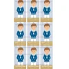 Papel de Azúcar Comunión Niño Modelo C Rectangular