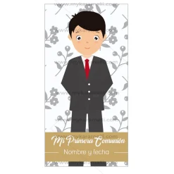 Papel de Azúcar Comunión Niño Modelo I Rectangular