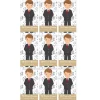 Papel de Azúcar Comunión Niño Modelo K Rectangular