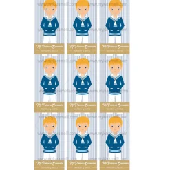 Papel de Azúcar Comunión Niño Modelo B Rectangular
