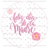 Papel de Azúcar Día de la Madre Modelo D 20 cm