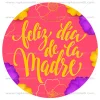 Papel de Azúcar Día de la Madre Modelo E 20 cm
