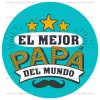 Papel de Azúcar Día del Padre Modelo A 20 cm