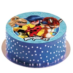 Papel de Azúcar Ladybug 20 cm