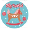Papel de Azúcar Navidad Modelo C 20 cm