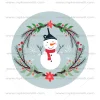 Papel de Azúcar Navidad Modelo F 15 cm