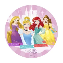 Papel de azúcar Princesas Disney 16 cm
