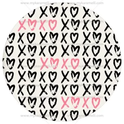 Papel de Azúcar San Valentín Modelo E 20 cm