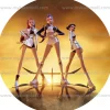 Papel de Oblea 20 cm de Las Guerreras K-POP Mod B