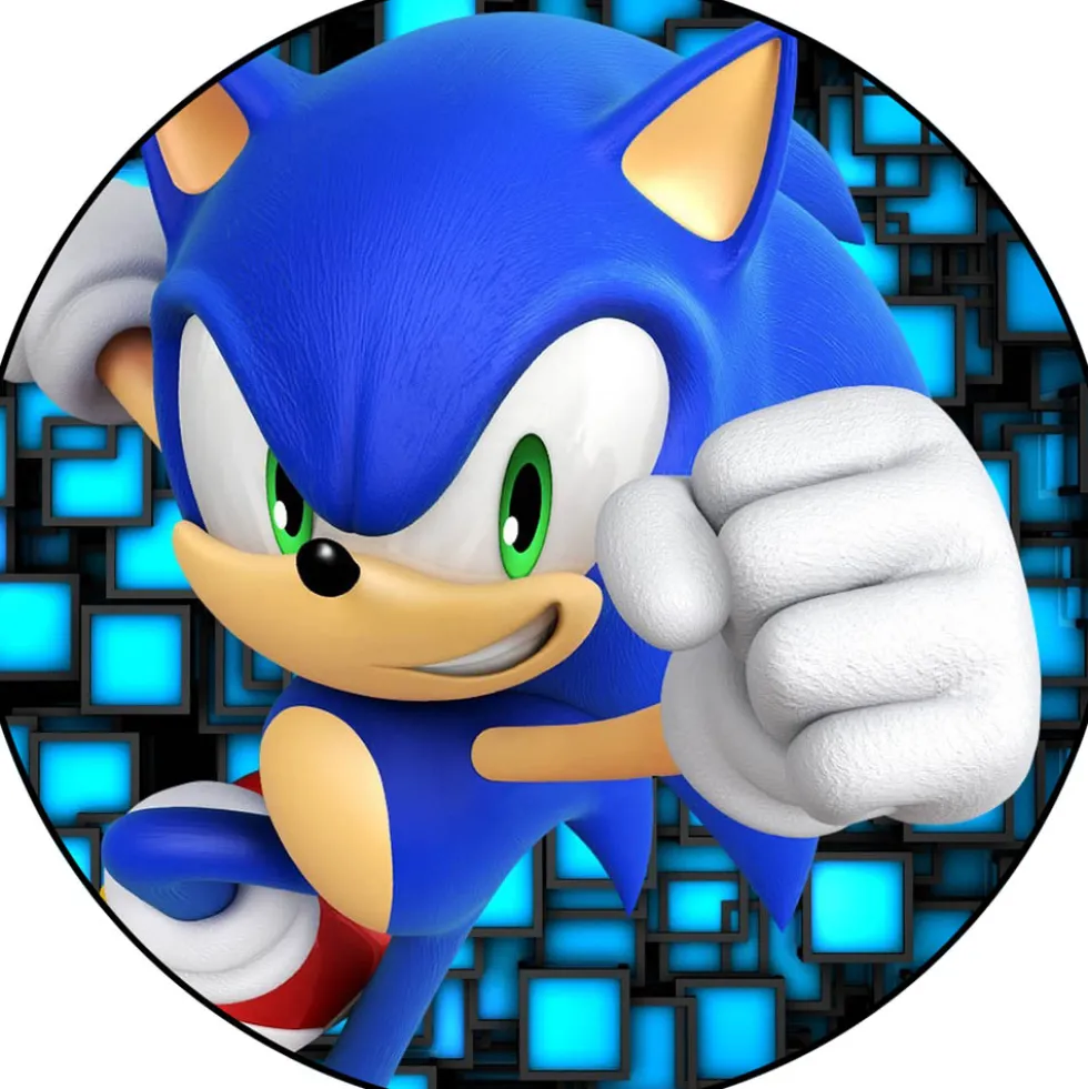 Papel de Oblea 20 cm Sonic2