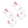 Papel de Oblea Conejito Blanco