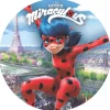 Papel de Oblea Ladybug Modelo B 20 cm