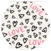 Papel de Oblea San Valentín Modelo D 20 cm
