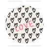 Papel de Oblea San Valentín Modelo F 15 cm