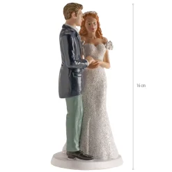 Pareja de Boda Oslo 16 cm